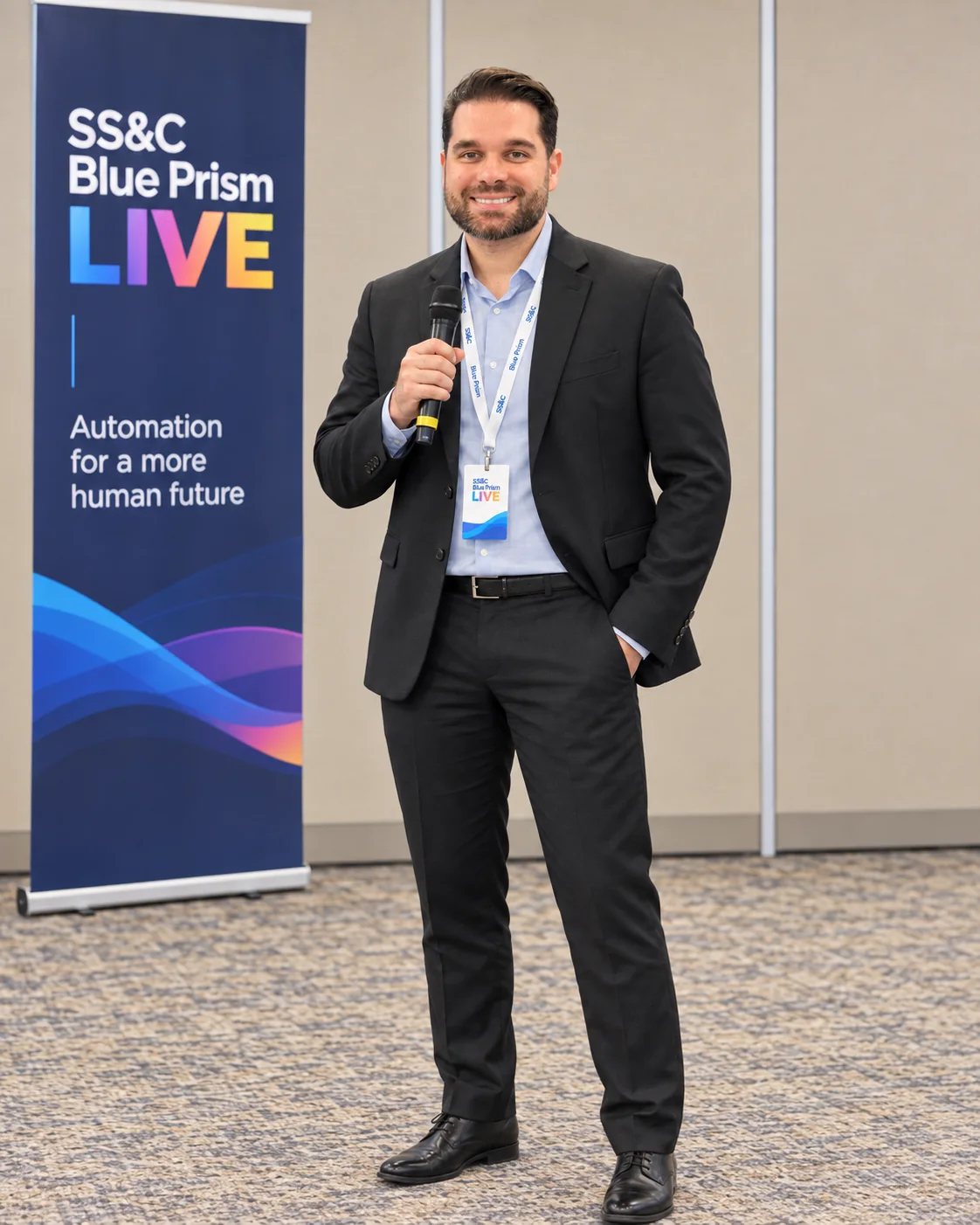 Rodrigo Cid no SS&C Blue Prism LIVE
